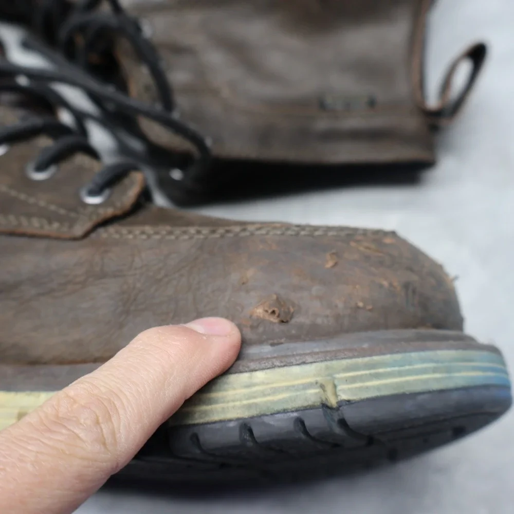KEEN Mens 12D Work Boots Brown‎ San Jose 6